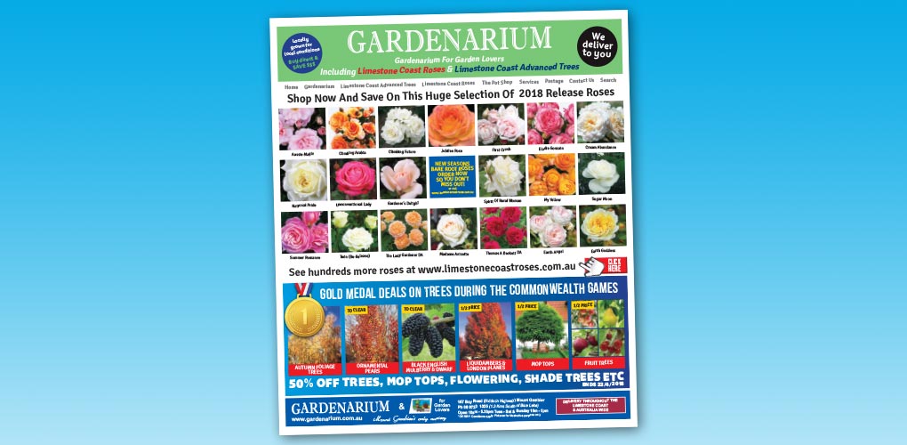 Gardinarium - New Release Roses - 2018